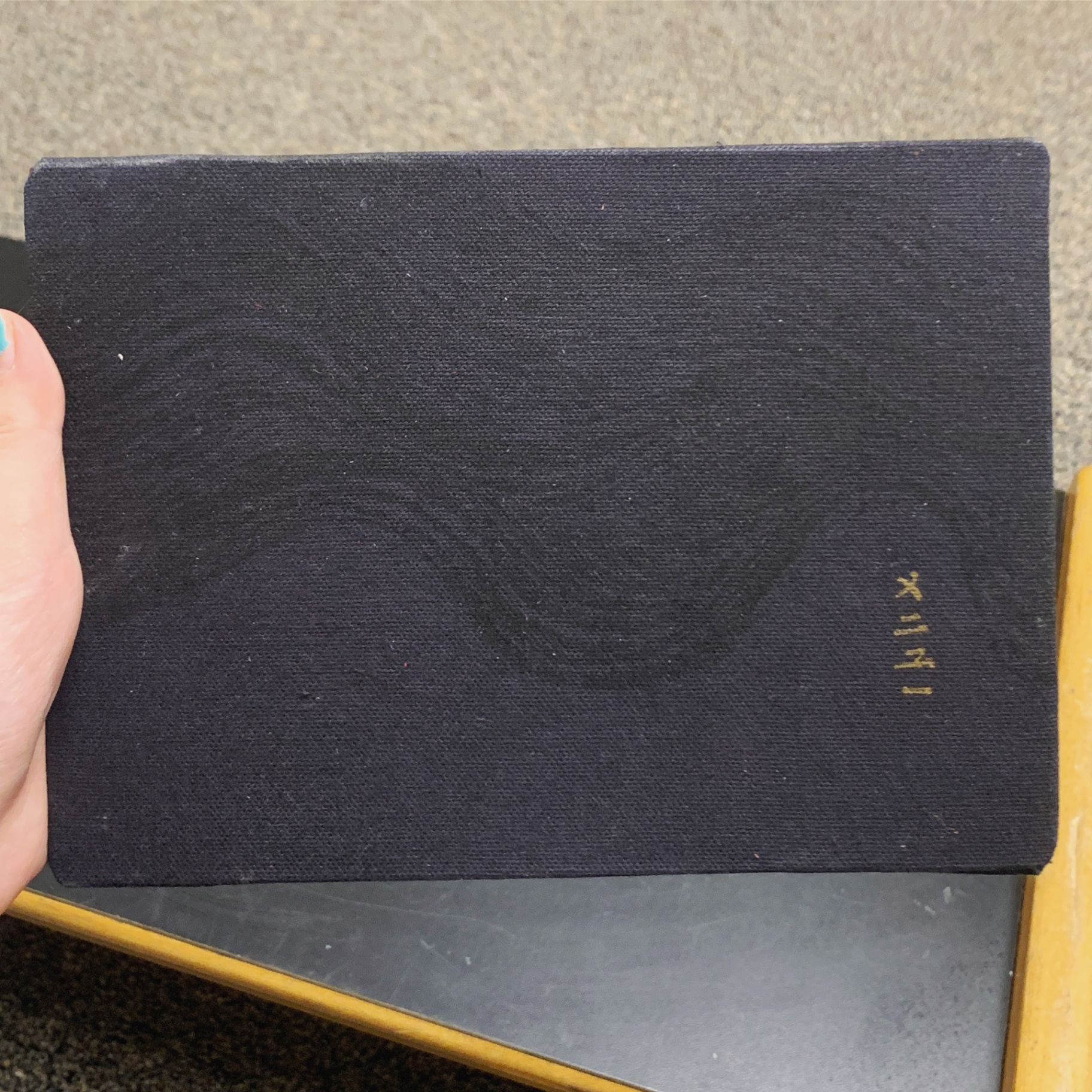 INUIT — bound cover — Hand-bound artist book